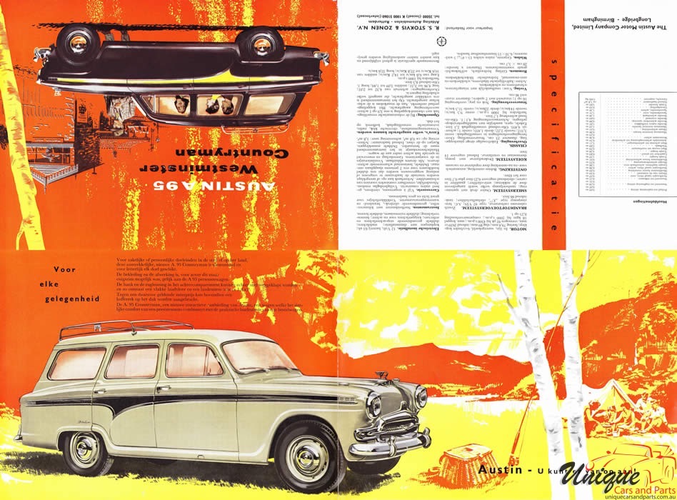 1956 Austin A95 Westminster Countryman (Netherlands) Brochure Page 6